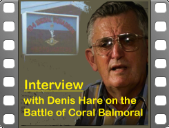 104 Sig Sqn Interview Battle of Coral Balmoral